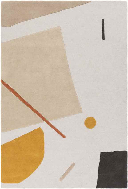 Arni Modern Camel Area Rug