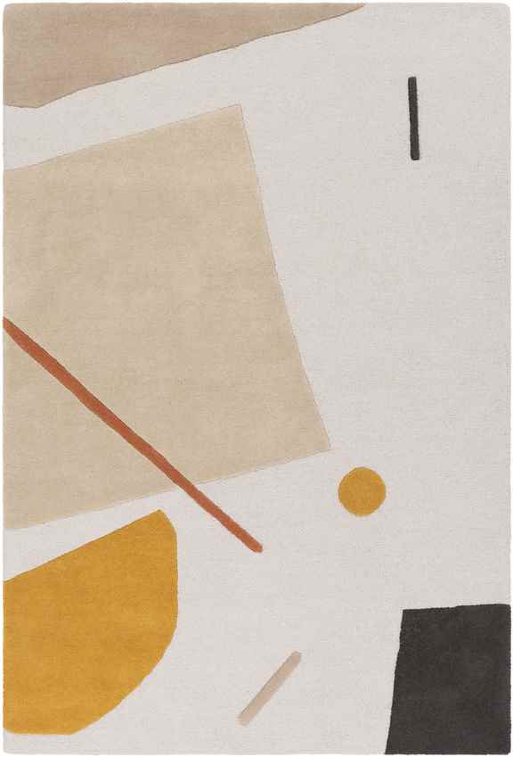 Arni Modern Camel Area Rug