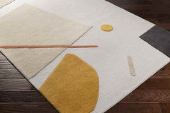 Arni Modern Camel Area Rug