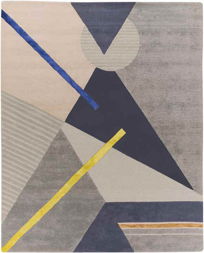 Baden Modern Medium Gray Area Rug