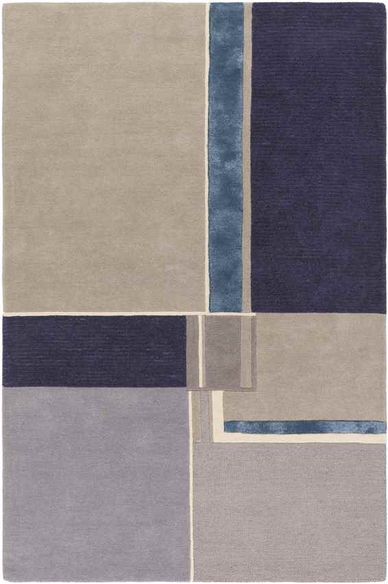 Ballens Modern Taupe Area Rug