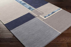 Ballens Modern Taupe Area Rug