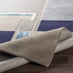 Ballens Modern Taupe Area Rug