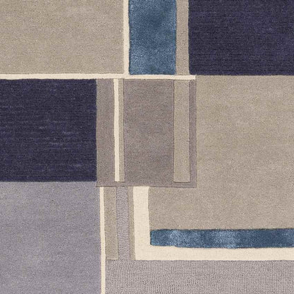 Ballens Modern Taupe Area Rug