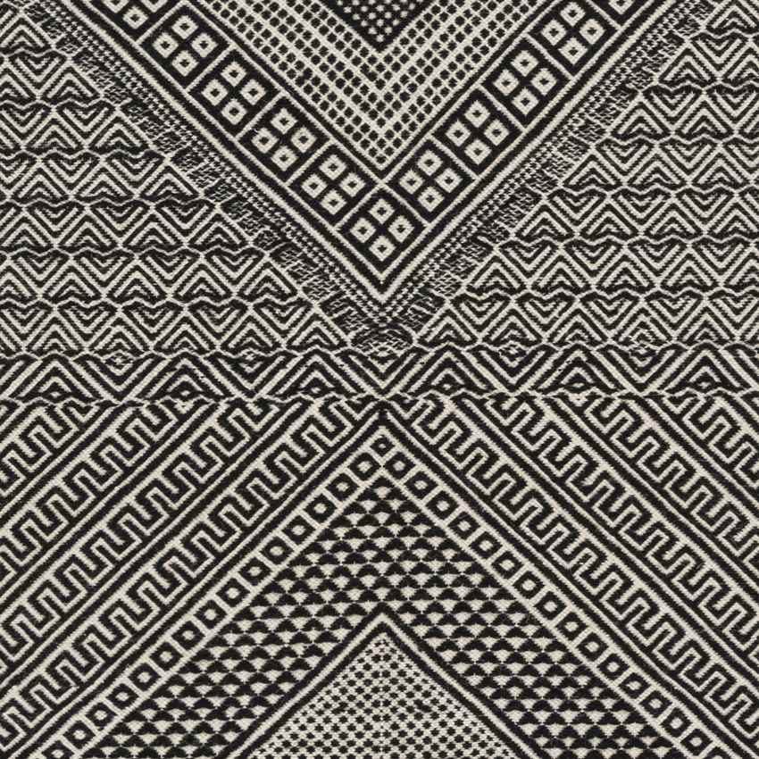 Buhler Global Black/Ivory Area Rug