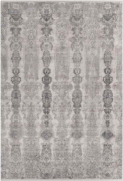 Crissier Traditional Medium Gray Area Rug