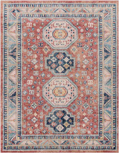 Fribourg Traditional Garnet Area Rug