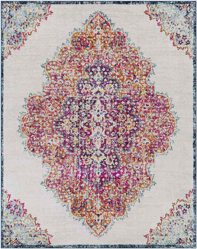 Arkens Traditional Cream Area Rug