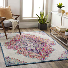 Arkens Traditional Cream Area Rug