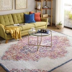 Arkens Traditional Cream Area Rug