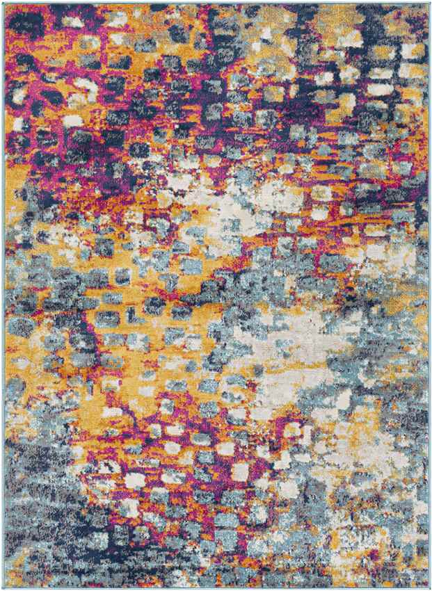 Delburen Modern Saffron Area Rug