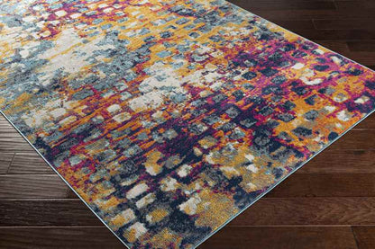 Delburen Modern Saffron Area Rug