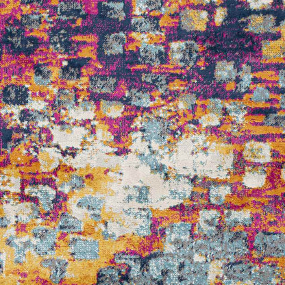 Delburen Modern Saffron Area Rug