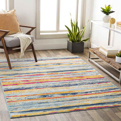 Atzeburen Modern Cream Area Rug