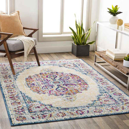 Baard Traditional Cream Area Rug
