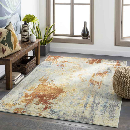 Bakkeveen Modern Rust Area Rug