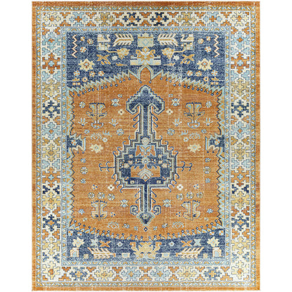 Balk Traditional Saffron Area Rug