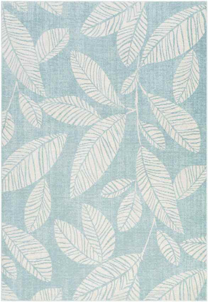 Bargebek Coastal Aqua Area Rug