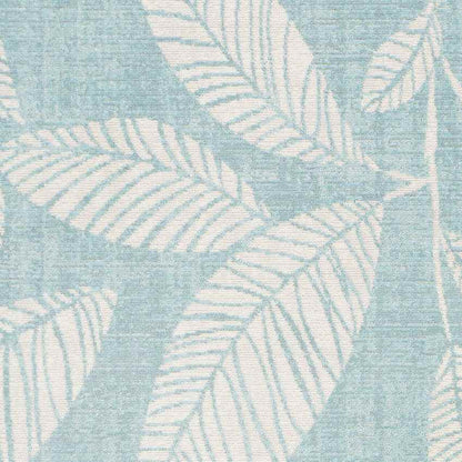 Bargebek Coastal Aqua Area Rug