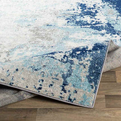 Boyl Modern Dark Blue Area Rug