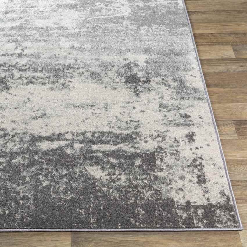 Brantgum Modern Medium Gray Area Rug