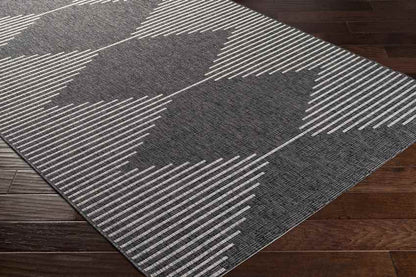 Okswerd Global Charcoal Area Rug