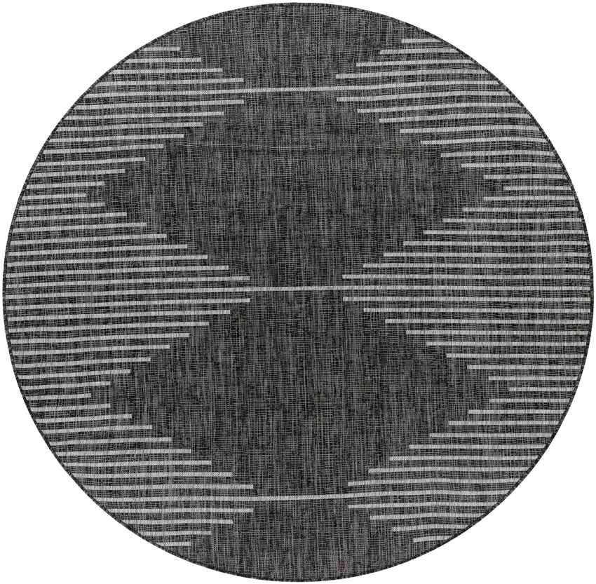 Okswerd Global Charcoal Area Rug