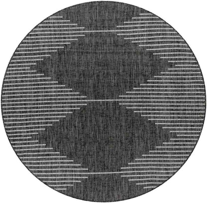 Okswerd Global Charcoal Area Rug