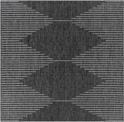 Okswerd Global Charcoal Area Rug