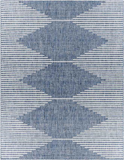 Okswerd Global Bright Blue Area Rug