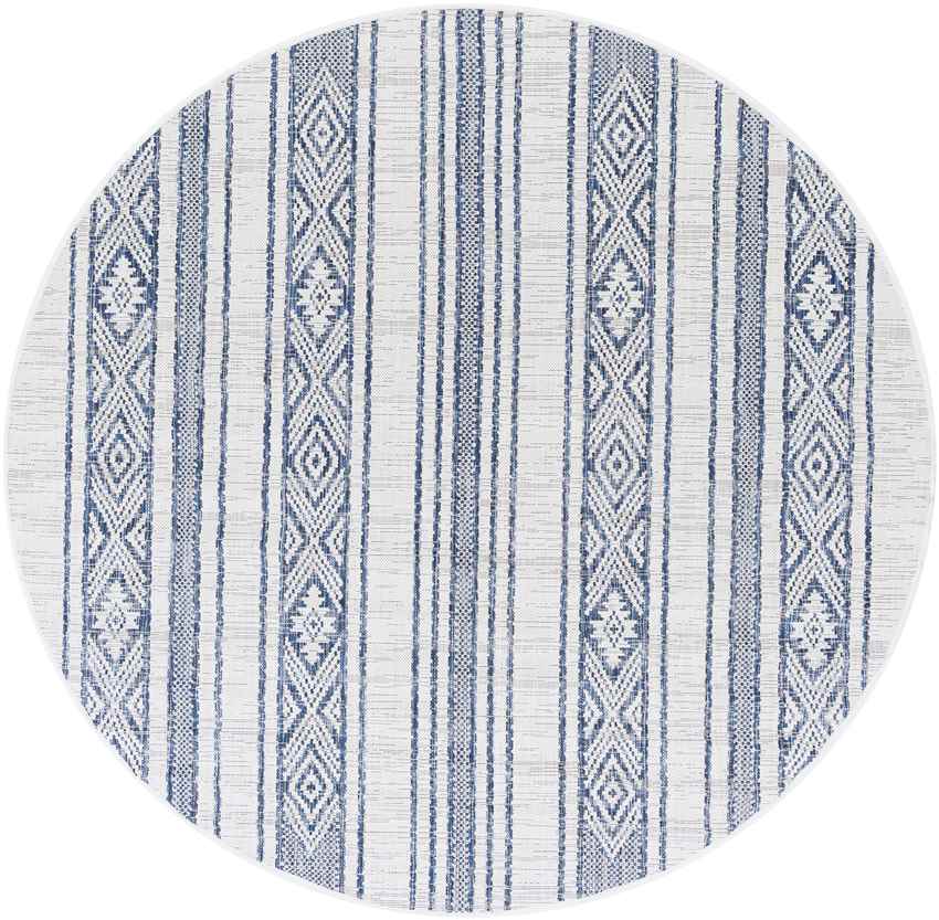 Aerdt Global Pale Blue Area Rug