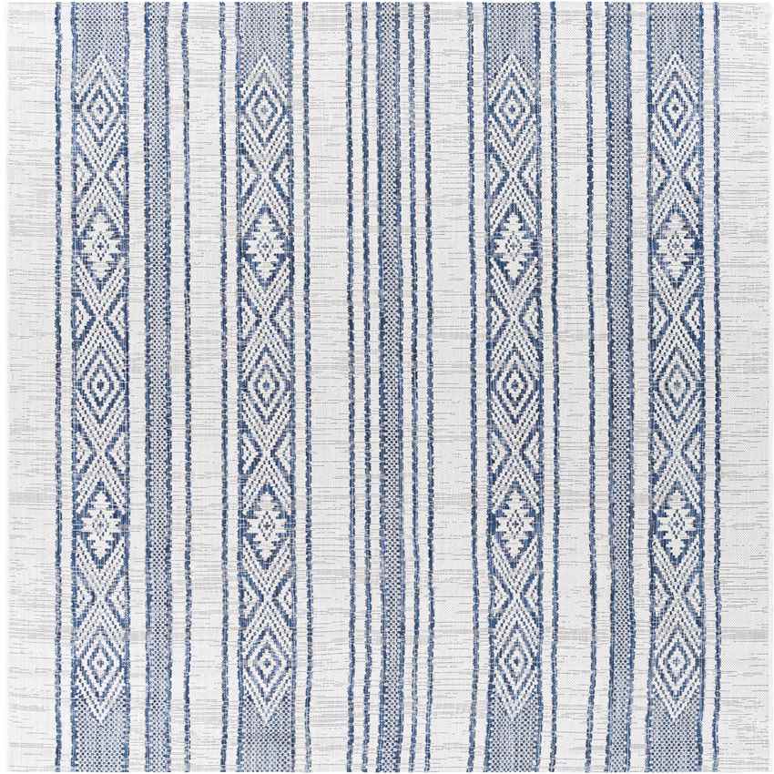 Aerdt Global Pale Blue Area Rug