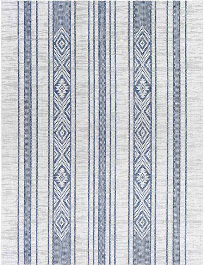 Aerdt Global Pale Blue Area Rug