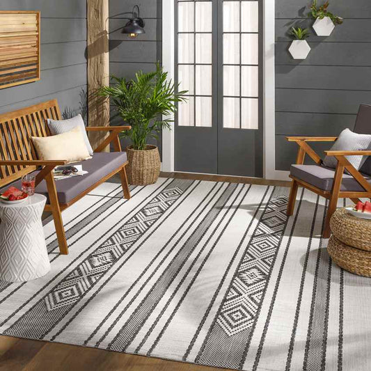 Aerdt Global Medium Gray Area Rug
