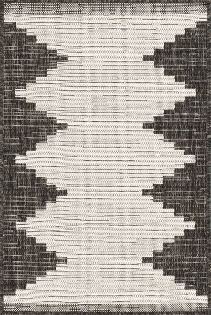 Wolfheze Global Black Area Rug