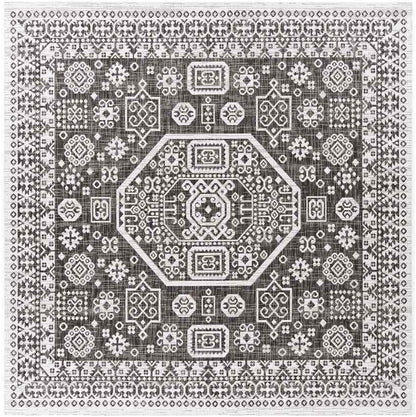 Marum Global Black Area Rug