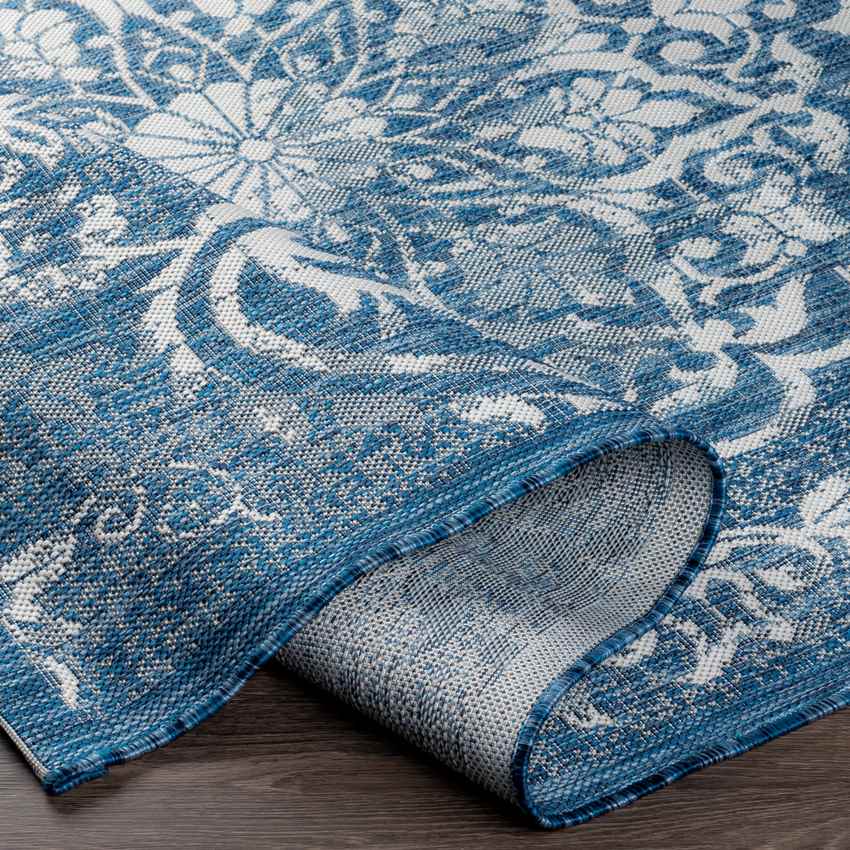 Honderd Traditional Denim Area Rug