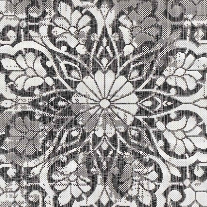Honderd Traditional Charcoal Area Rug