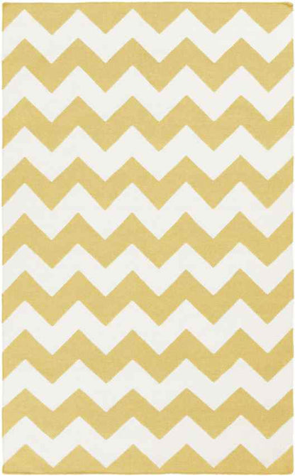 Wordragen Modern Bright Yellow Area Rug