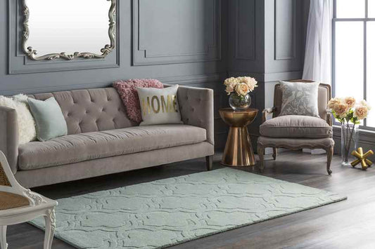 Bergerac Modern Mint Area Rug