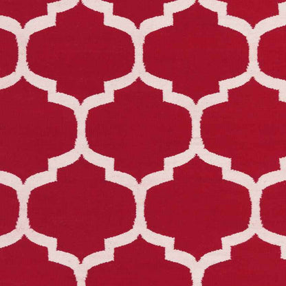Zeddam Modern Red Area Rug