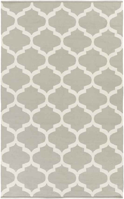 Zeddam Modern Light Gray Area Rug