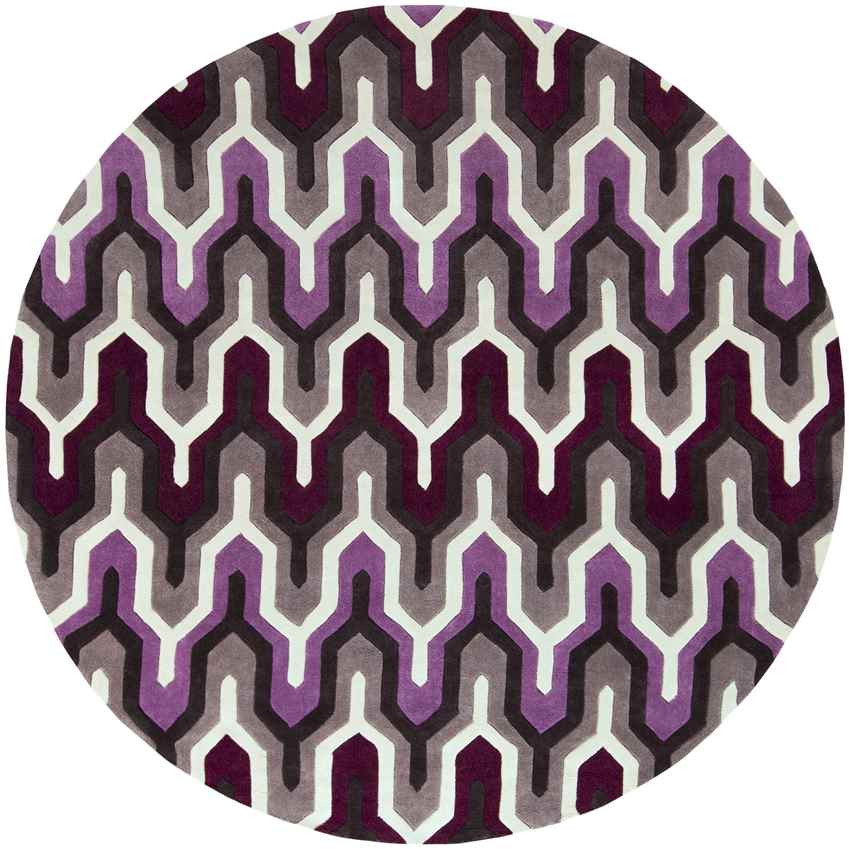 Altona Modern Bright Purple Area Rug