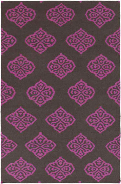 Sellingen Modern Fuschia Area Rug
