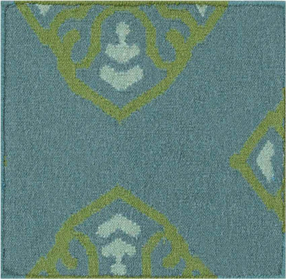 Sellingen Modern Teal Area Rug