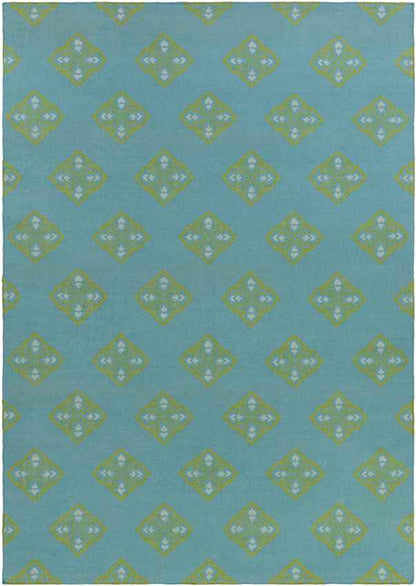 Sellingen Modern Teal Area Rug
