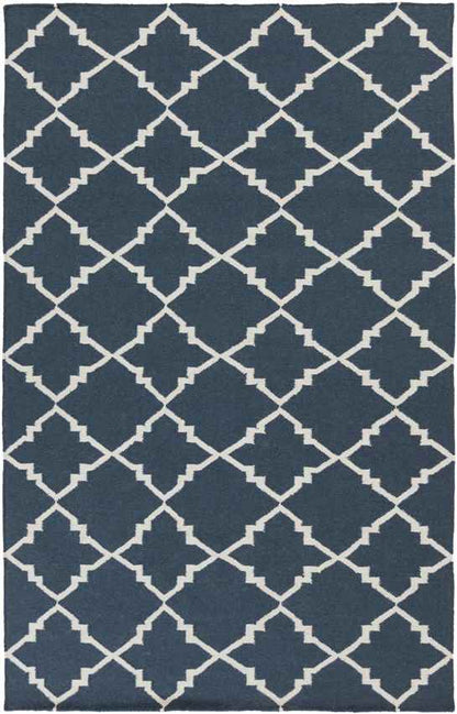 Selwerd Modern Navy Area Rug