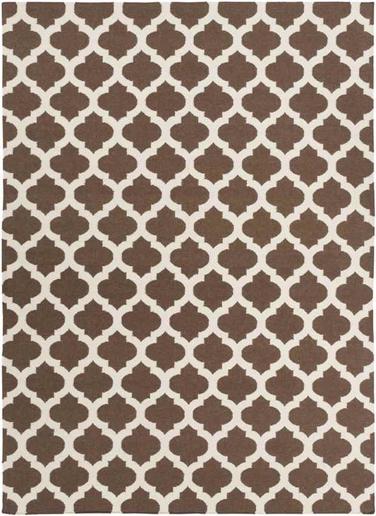Wigton Cottage Dark Brown Area Rug