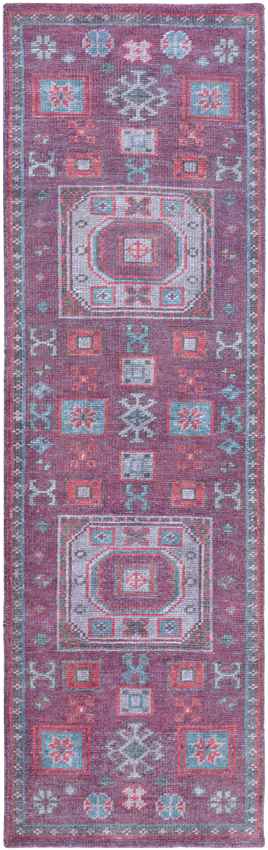 Slegge Traditional Lavender Area Rug