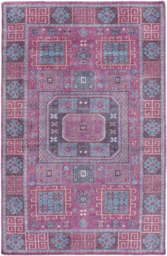 Slegge Traditional Lavender Area Rug